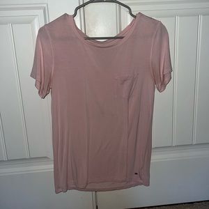 American Eagle T-shirt, color light pink, size xs